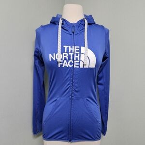 The North Face Fave Lite Half Dome Full-Zip Hoodie Women's Blue Small